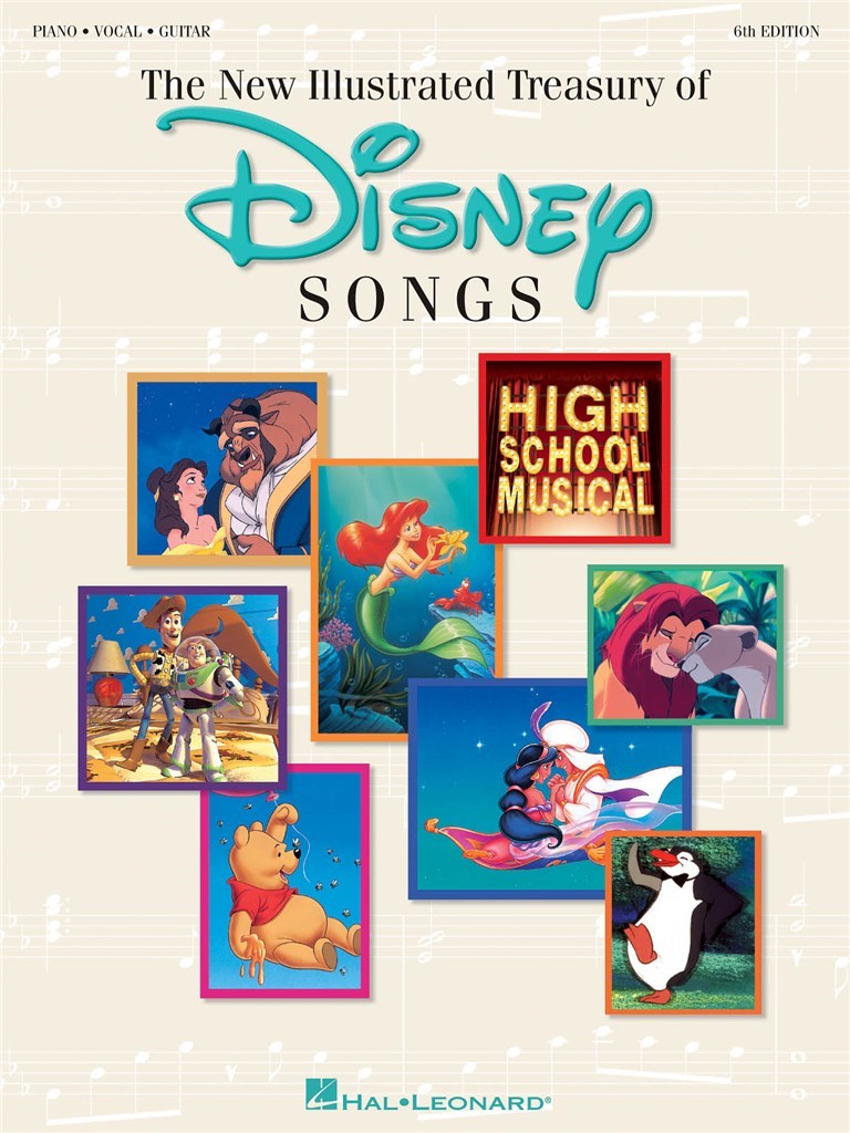 New Illustrated Treasury Of Disney Songs